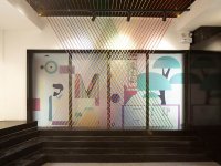 社區(qū)美術館室內空間展覽展示效果-1555-02