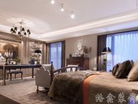 美式風格別墅室內裝修裝飾效果展示-1021-06