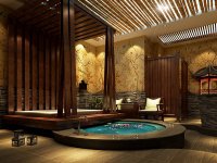 SPA水療會所室內裝修裝飾設計效果-1136-06