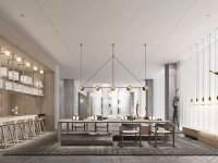 現代風格會所室內裝修裝飾設計效果-1153-01