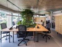 田園風格辦公室裝修裝飾設計效果-1600-03