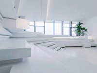 現代時尚辦公室裝修裝飾設計效果-1618-02