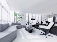 現代時尚辦公室裝修裝飾設計效果-1618-03