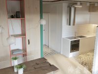 工業(yè)風格家居裝修裝飾室內(nèi)設計效果-A502-3