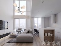 工業(yè)風格家居裝修裝飾室內(nèi)設計效果-A509