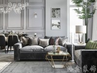 混搭風(fēng)格家居裝修裝飾室內(nèi)設(shè)計效果-A611-2