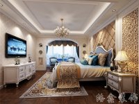 歐式風格家居裝修裝飾室內(nèi)設計效果-A704-6
