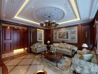 歐式風格家居裝修裝飾室內(nèi)設計效果-A706-2