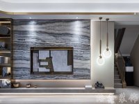 現(xiàn)代風格家居裝修裝飾室內(nèi)設計效果-A8097-2