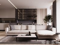 現(xiàn)代風格家居裝修裝飾室內(nèi)設計效果-A8107-2