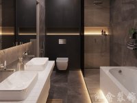 現(xiàn)代風格家居裝修裝飾室內(nèi)設計效果-A8107-7