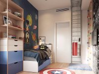 現代風格家居裝修裝飾室內設計效果-A8108-8