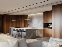 現(xiàn)代簡約家居裝修裝飾室內設計效果-B918-2