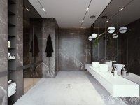 現(xiàn)代簡約家居裝修裝飾室內設計效果-B918-7