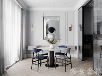 現(xiàn)代輕奢家居裝修裝飾室內設計效果-D211-4