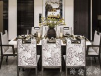 中式風格家居裝修裝飾室內(nèi)設計效果-H806-6