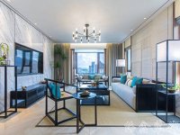 中式風格家居裝修裝飾室內(nèi)設計效果-H807